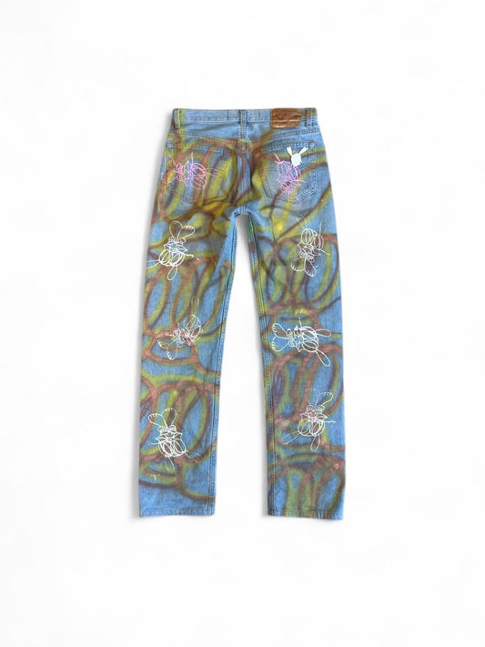 Skoloct 1/30 Hand Painted Denim