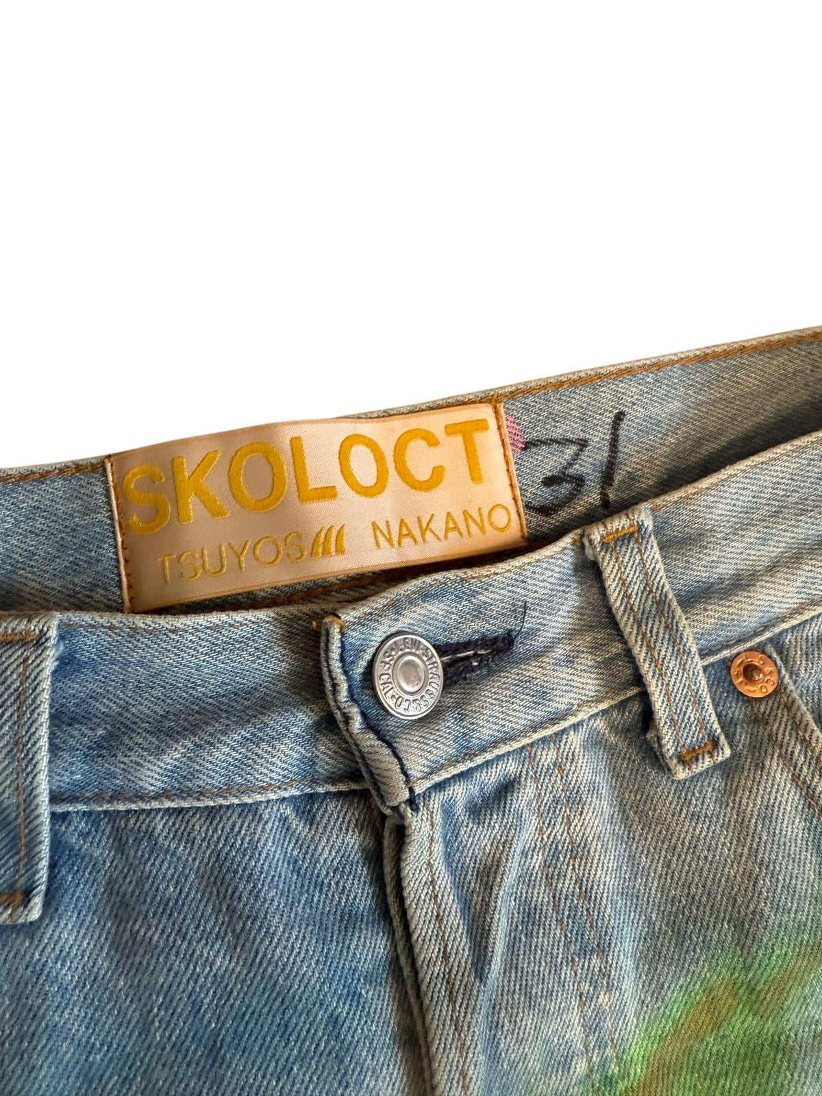 Skoloct 1/30 Hand Painted Denim