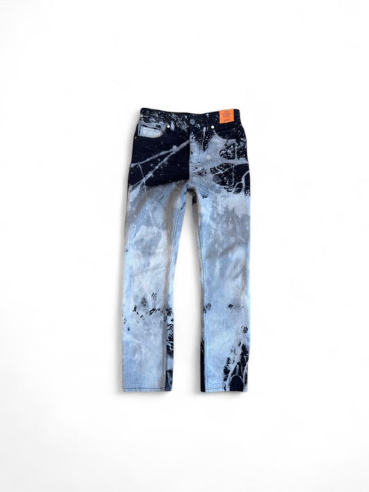 Sterling Ruby Black Bleach Pants