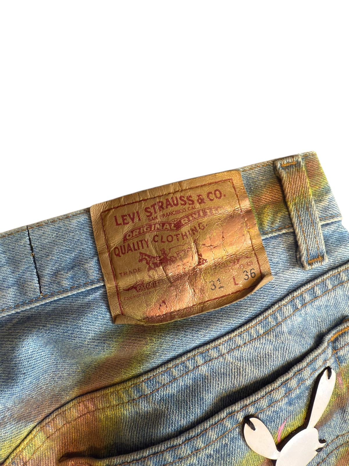 Skoloct 1/30 Hand Painted Denim