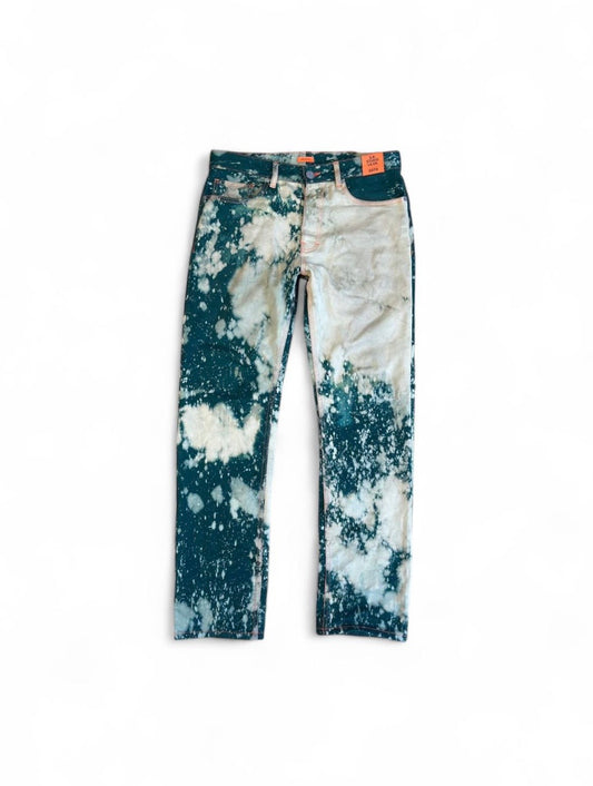 Sterling Ruby FW22 Green Bleach Pants