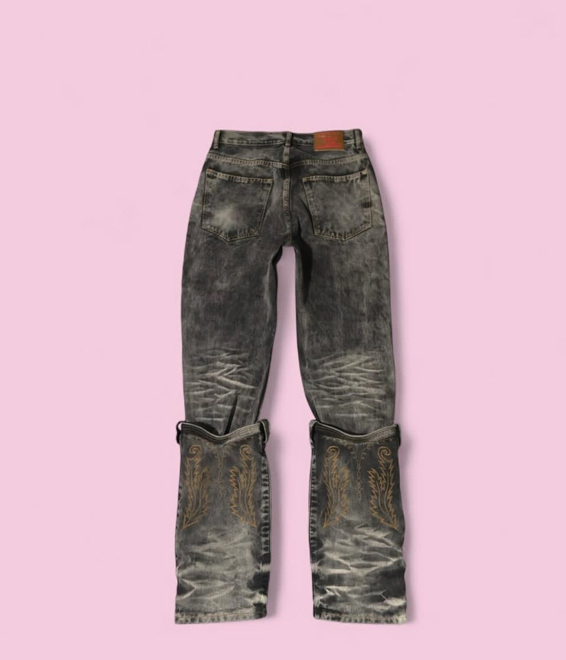 y/project cowboy cuff pants