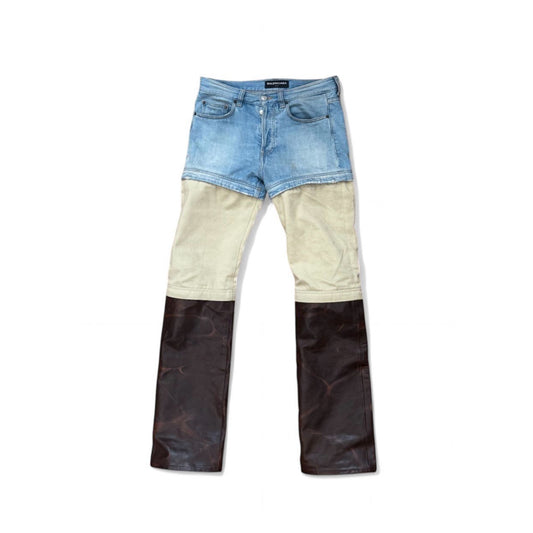 Balenciaga FW18 Convertible Denim