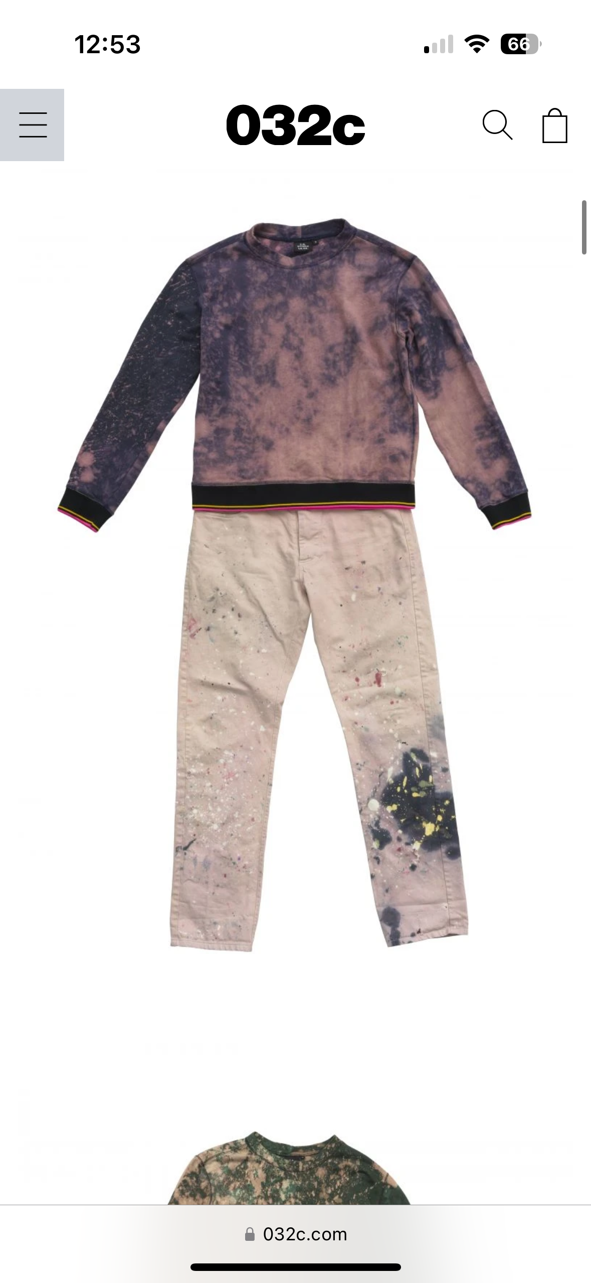 2010 sample sterling ruby sweatshirt