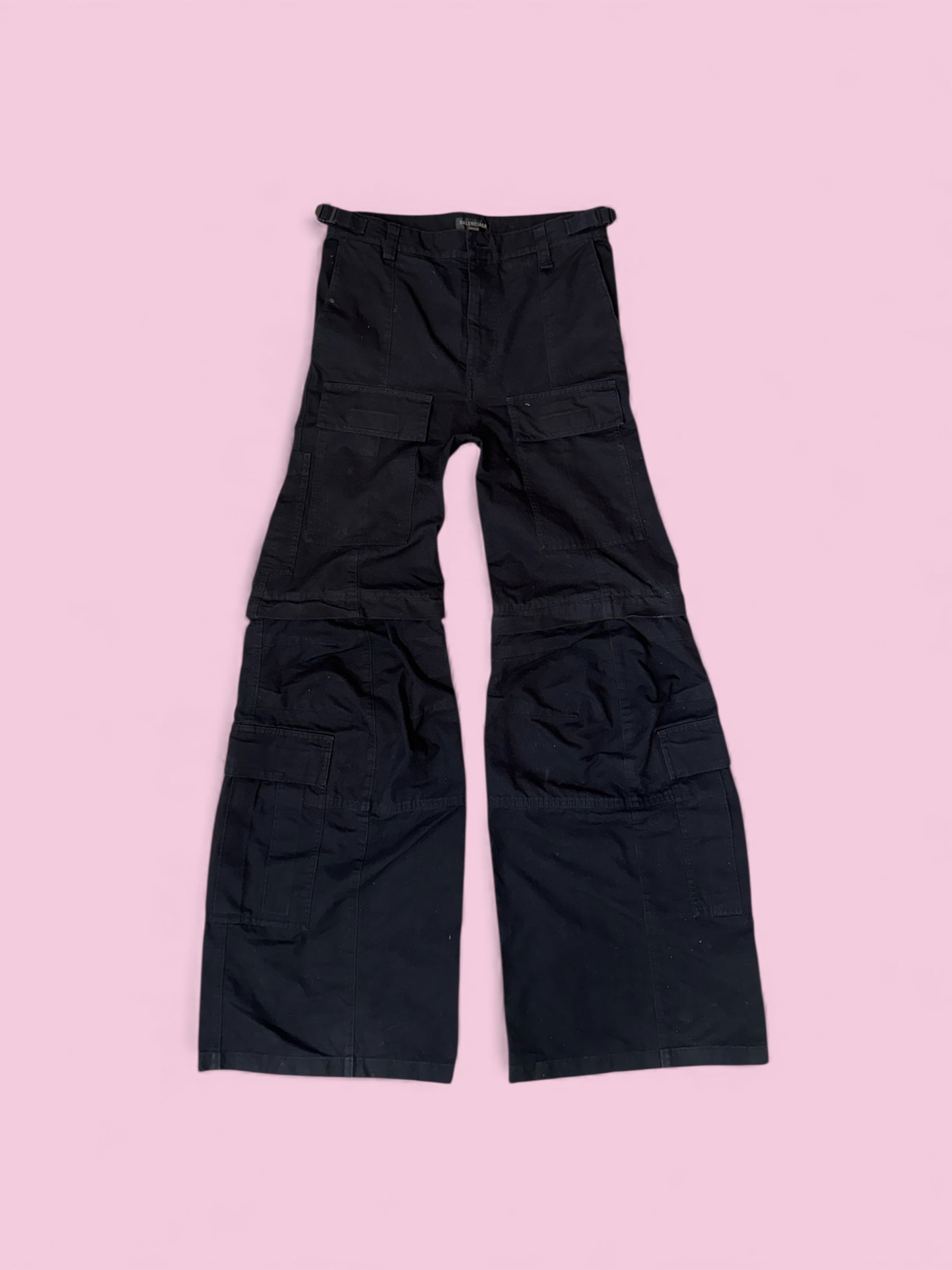 fw22 balenciaga kick cargo pants