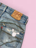 skoloct hand painted levis