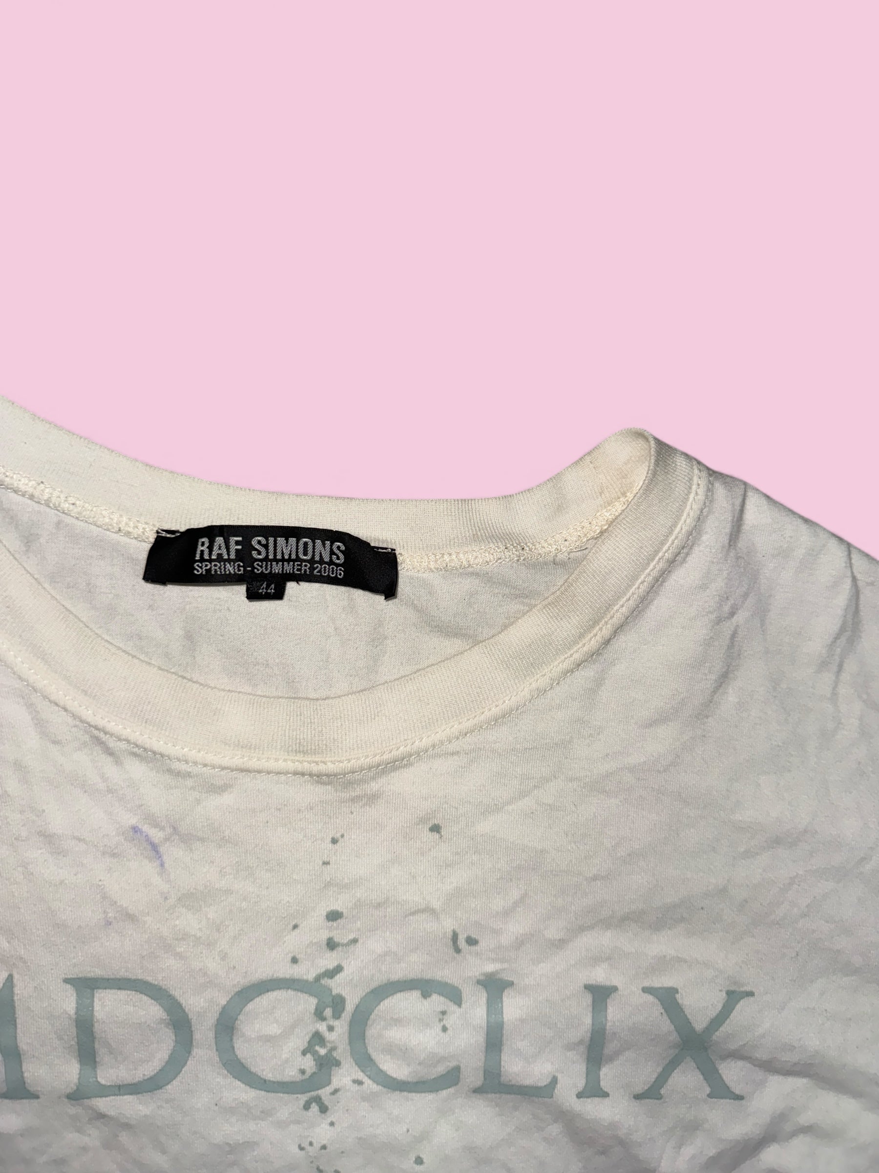 ss06 raf simons "icarus" aether et anima tee