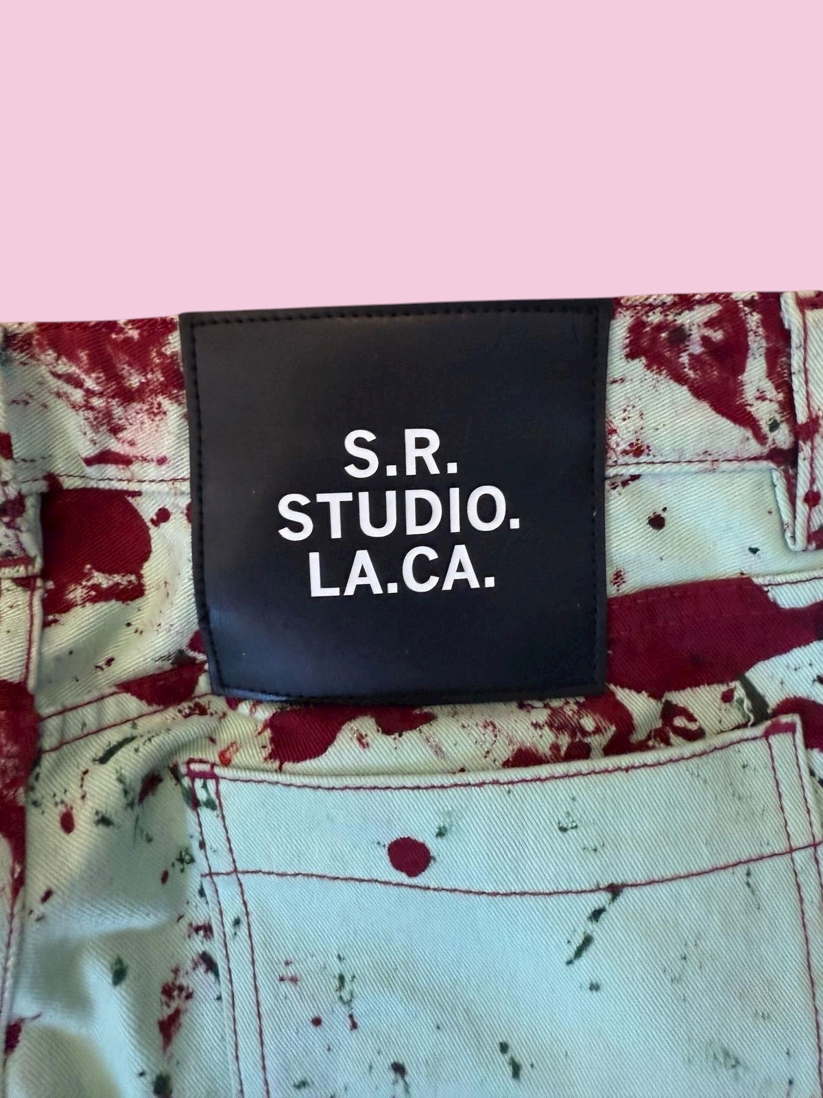 fw22 sterling ruby mint soto pants