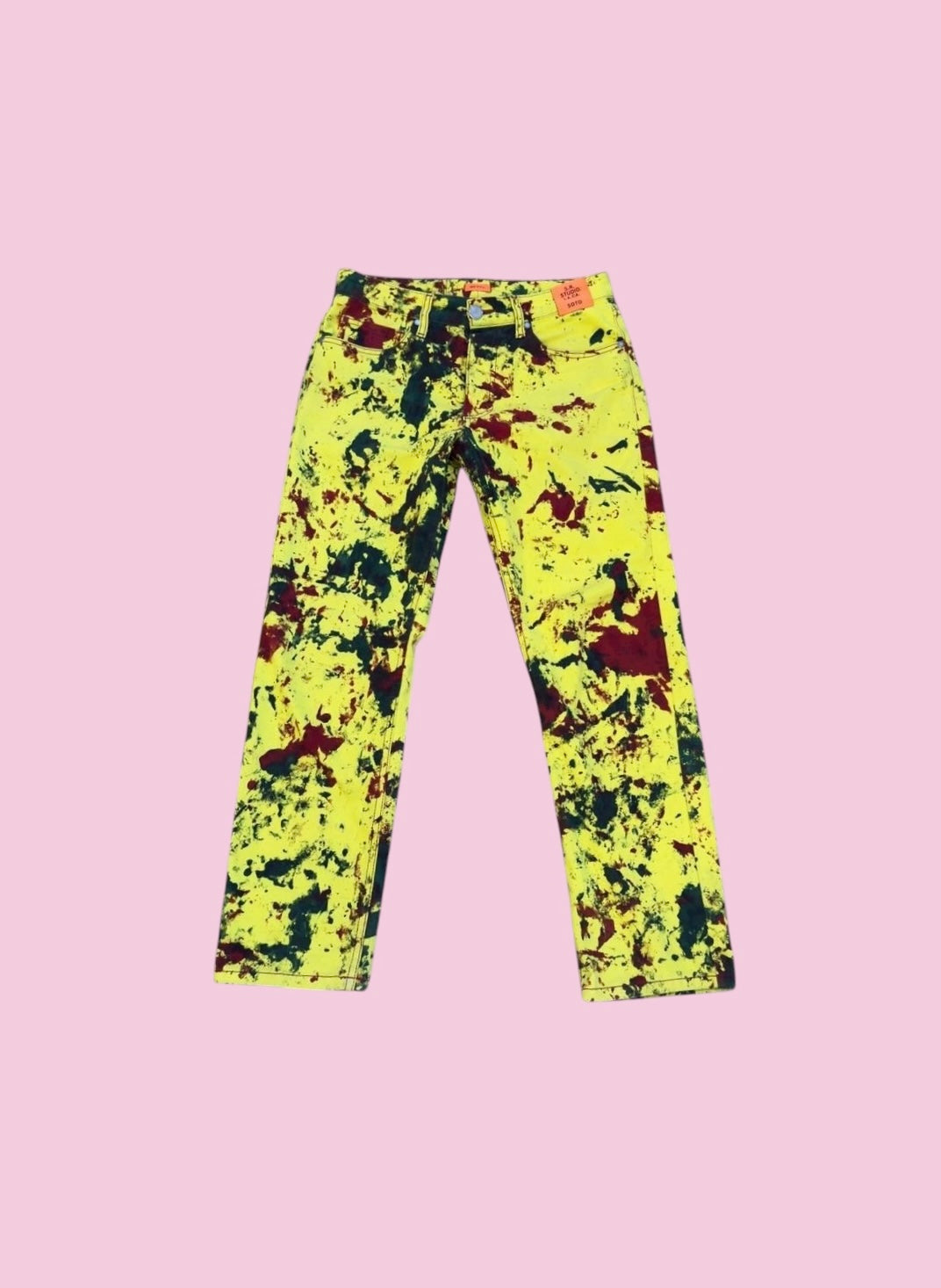 fw19 sterling ruby yellow soto pant