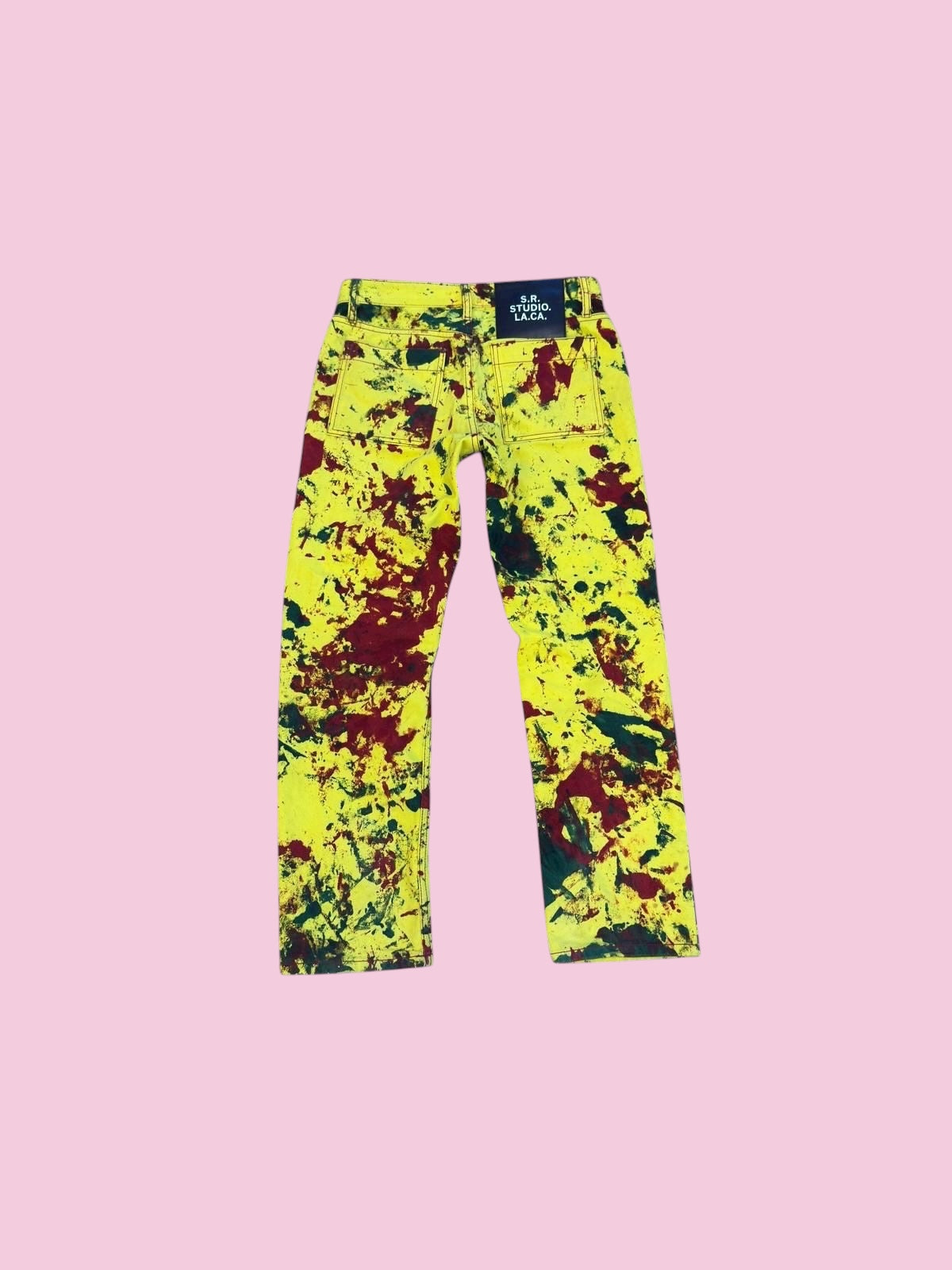 fw19 sterling ruby yellow soto pant