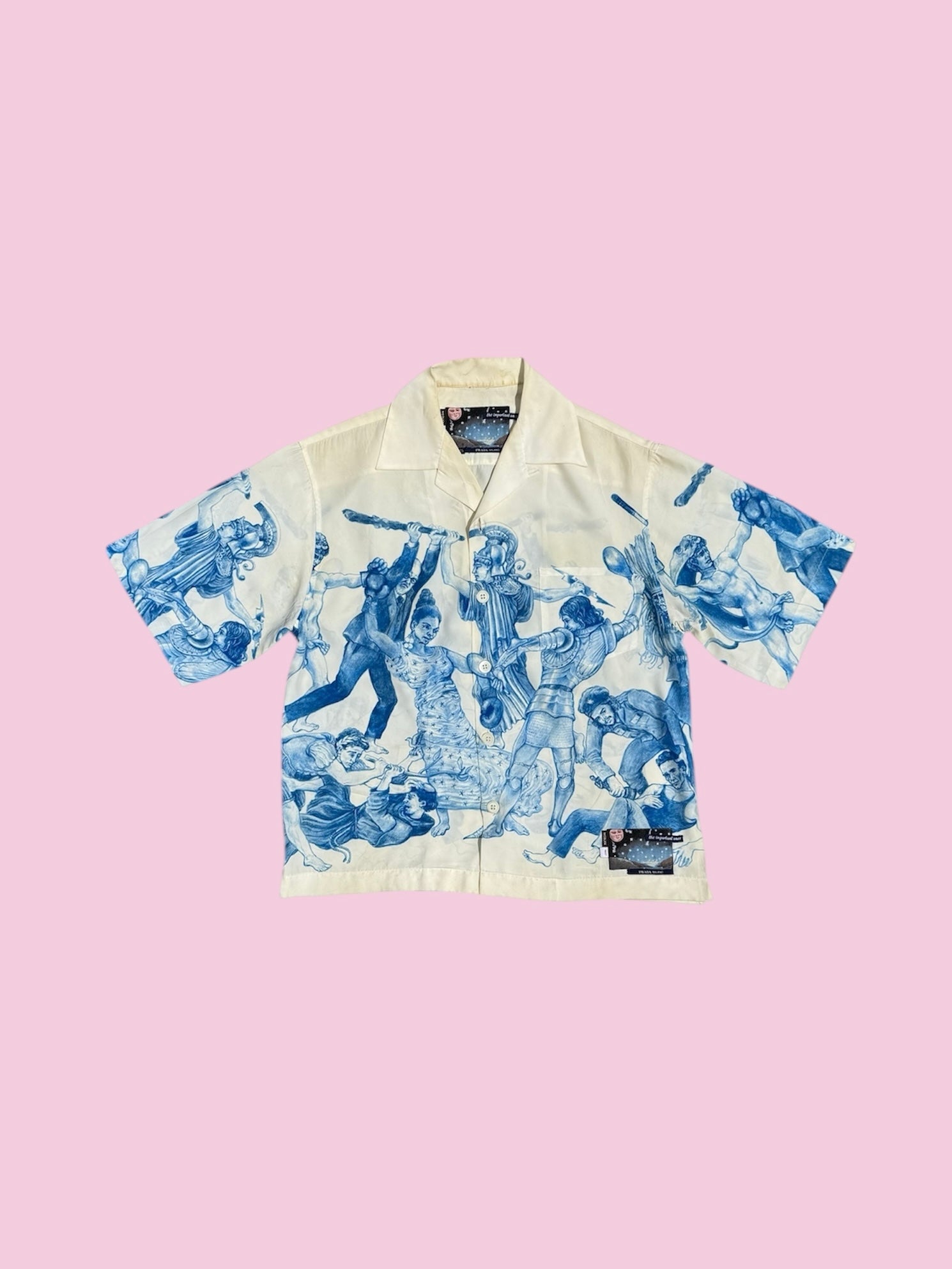 fw16 prada "the important ones" button up