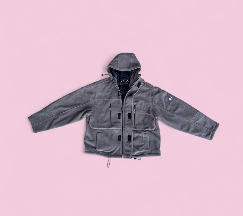 ss18 martine rose "swing" fleece jacket