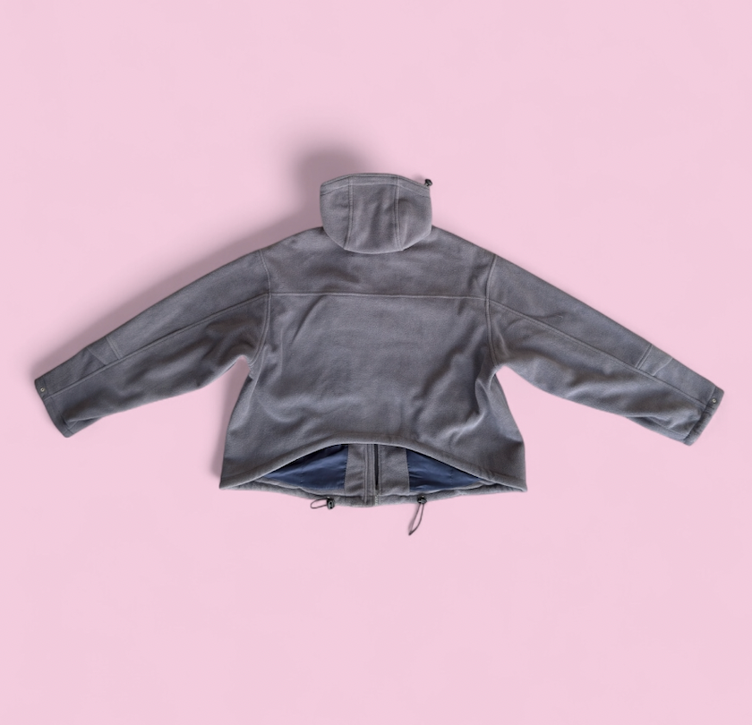 ss18 martine rose "swing" fleece jacket