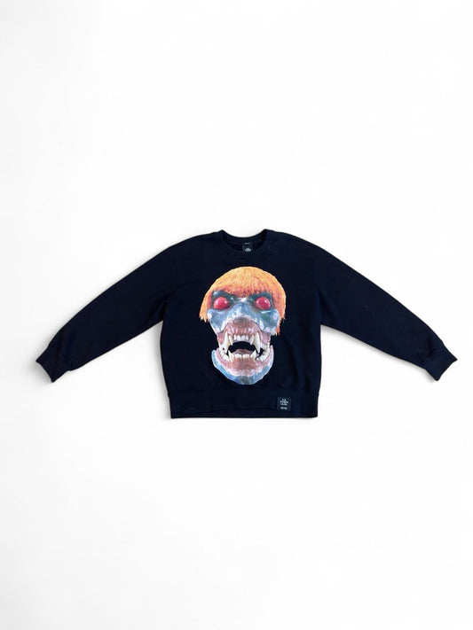 Sterling Ruby ED50 Orange Skull Sweatshirt