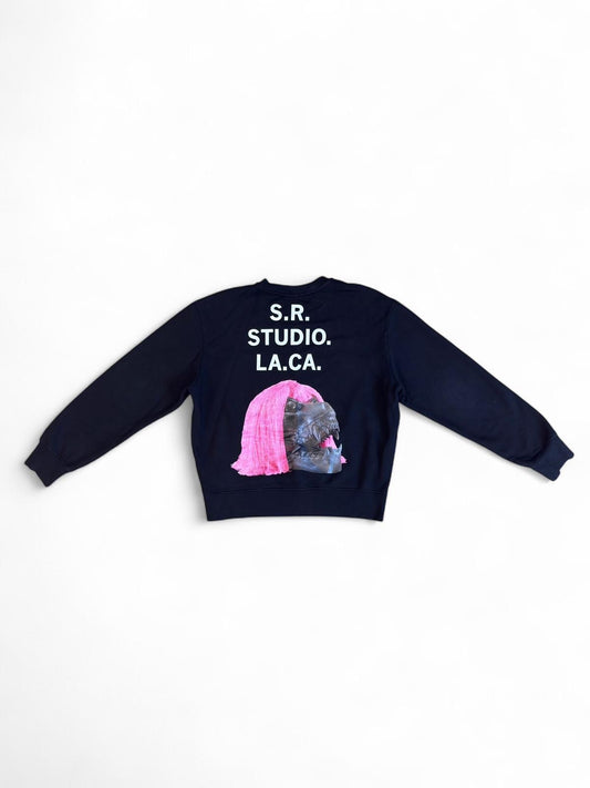 Sterling Ruby Pink Skull Sweatshirt